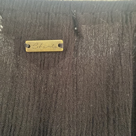 Ghanda - Black loose top - Size Medium - Picture 5 of 6